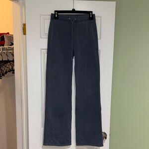 Abercrombie & Fitch Dark Gray Flare Pants